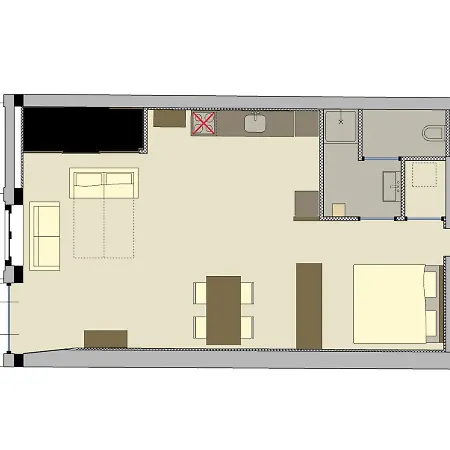 Charming Canal House 4p Апартаменты Амстердам